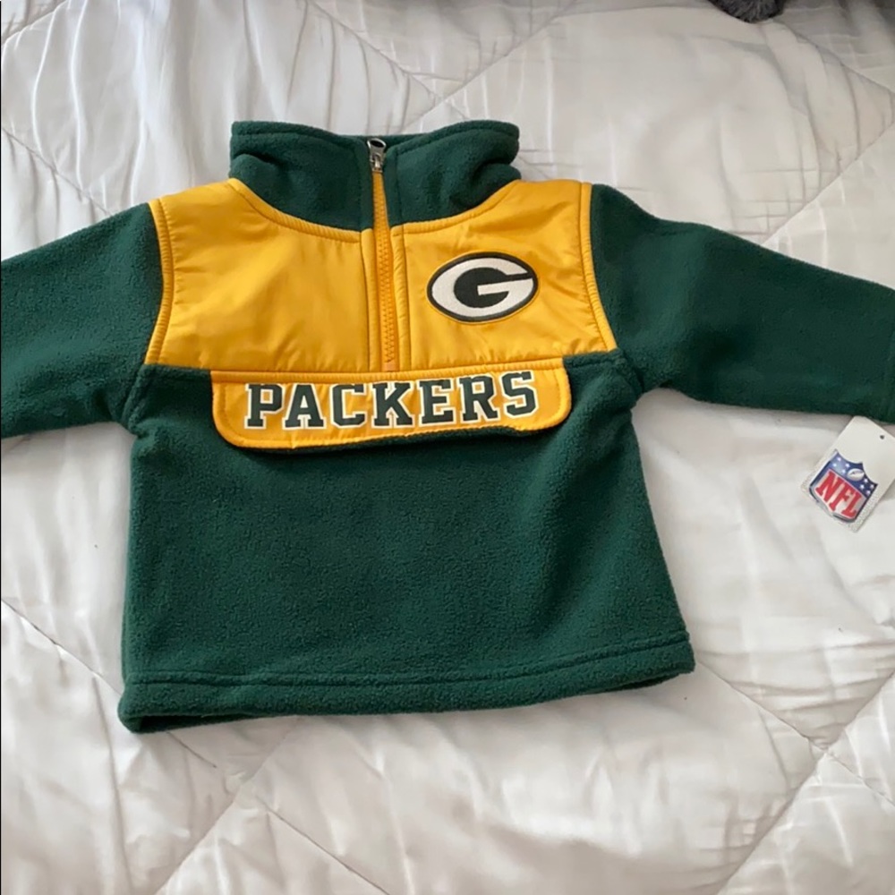 Packers NFL Half-zip pull over